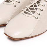 Lelli Two-Tone Ballet Sneakers (Almond)