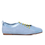 Lelli Two-Tone Ballet Sneakers (Light Blue)