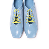 Lelli Two-Tone Ballet Sneakers (Light Blue)