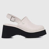 Be Happy Platform Clogs (Almond)