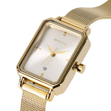 Zara Gold Mesh Analogue Watch (Gold)