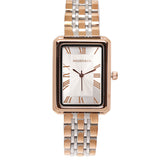 Sophia Rose Gold Metal Analogue Watch  (Salmon)
