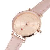 Be My Love  Rose Gold Leather Analogue Watch  (Pink)