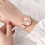 Be My Love  Rose Gold Leather Analogue Watch  (Pink)