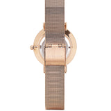 Be My Love  Rose Gold Mesh Analogue Watch  (Salmon)