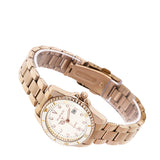 Victoria Rose Gold Stainless Steel Strap Watch V2 (Beige)
