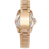 Victoria Rose Gold Stainless Steel Strap Watch V2 (Beige)