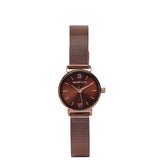 Miller Mesh Strap Analog Watch (Coffee)