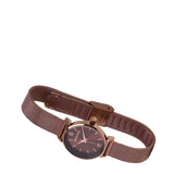 Miller Mesh Strap Analog Watch (Coffee)