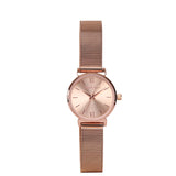 Miller Mesh Strap Analog Watch (Rose Gold)