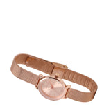 Miller Mesh Strap Analog Watch (Rose Gold)
