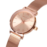 Miller Mesh Strap Analog Watch (Rose Gold)