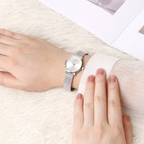 Miller Mesh Strap Analog Watch (Silver)