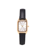 Norene Leather Strap Analog Watch (Black)