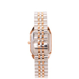 Norene Stainless Steel Strap Analog Watch (Silver/Rose Gold)