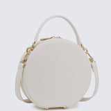 Nurita Harith Noural Top Handle Bag (White)