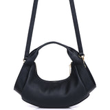 Naomi Curved Top Handle Bag (Black)