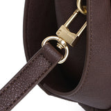 Naomi Curved Top Handle Bag (Coffee)