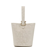 Nellie Petite Top Handle Bucket Bag (Khaki)