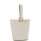 Nellie Petite Top Handle Bucket Bag (Khaki)