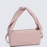 Nuri Twist Top Handle Handbag (Pink)