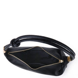 Nadia Knotted Shoulder Bag (Black)