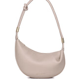 Nadia Knotted Shoulder Bag (Nude)