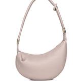 Nadia Knotted Shoulder Bag (Nude)