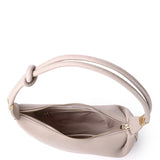 Nadia Knotted Shoulder Bag (Nude)