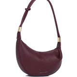 Nadia Knotted Shoulder Bag (Maroon)