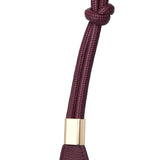 Nadia Knotted Shoulder Bag (Maroon)