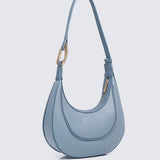 Nabilah Two-ways Hobo Shoulder (Steel Blue)