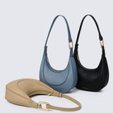 Nabilah Two-ways Hobo Shoulder (Steel Blue)