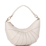 Nyra Pleated Shoulder Bag (Cornsilk)