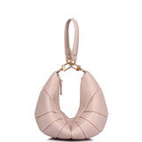 Nyra Pleated Shoulder Bag (Nude Pink)