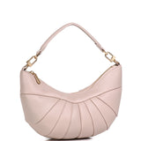 Nyra Pleated Shoulder Bag (Nude Pink)
