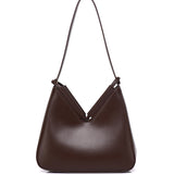 Norna Drawstring Shoulder Bag (Espresso)