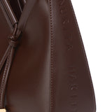 Norna Drawstring Shoulder Bag (Espresso)