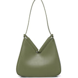 Norna Drawstring Shoulder Bag (Olive)