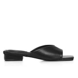 Helisa Slip Ons Sandals (Black)