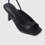 Heloise Slingback Heels (Black)