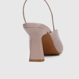 Heloise Slingback Heels (Nude)