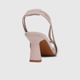 Hera Slingback Heels (Nude)