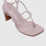 Hania Strappy Heels (Thistle)