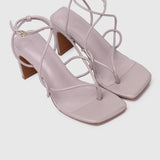 Hania Strappy Heels (Thistle)