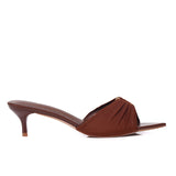 Hazeera Buckle Heels (Brown)