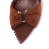 Hazeera Buckle Heels (Brown)