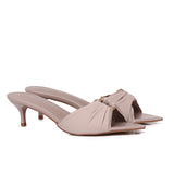 Hazeera Buckle Heels (Nude)