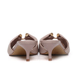 Hazeera Buckle Heels (Nude)