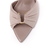 Hazeera Buckle Heels (Nude)